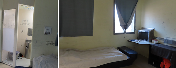 Photos 1 and 2: A typical accommodation room